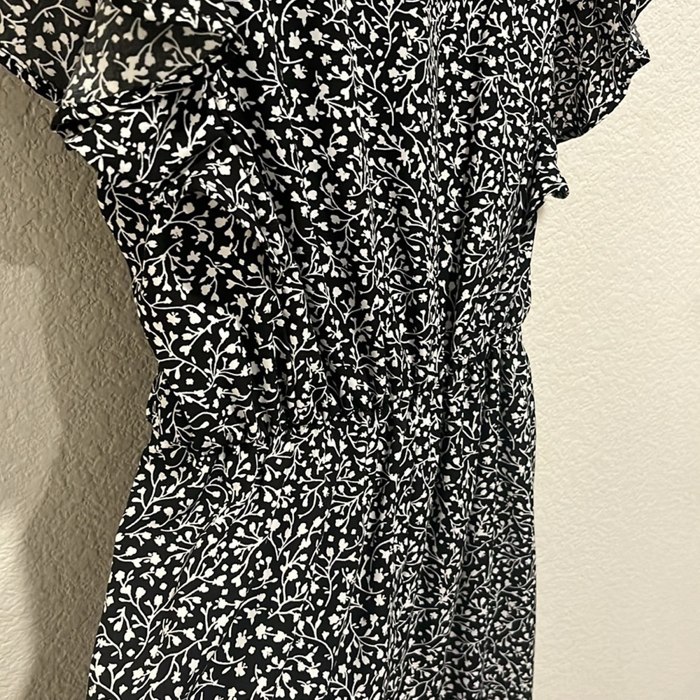 Sienna Sky Women’s medium button down dress Midi Spring style - Picture 5 of 5